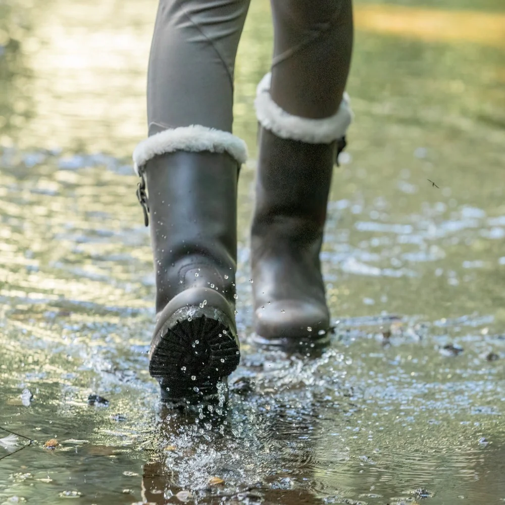 Alaska Storm Waterproof Boots - Brown - Image 8