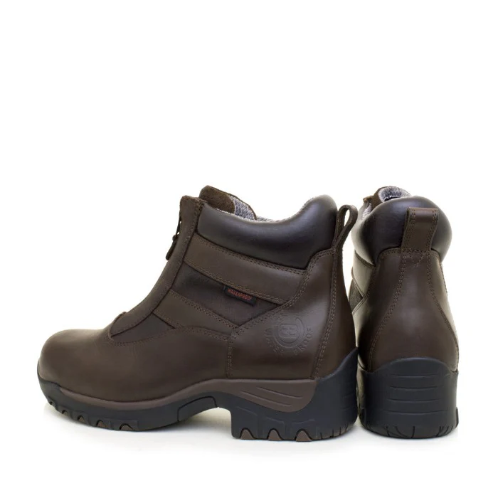 Chatsworth Storm Waterproof Jodhpur Boots - Brown - Image 3