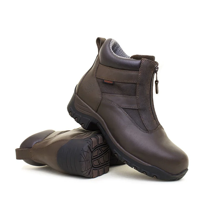 Chatsworth Storm Waterproof Jodhpur Boots - Brown - Image 4