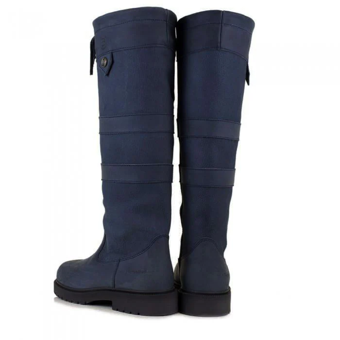 Dakota Waterproof Country Boots - Blue - Standard and Wide Fit - Image 4