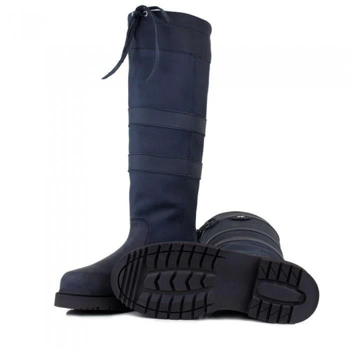 Dakota Waterproof Country Boots - Blue - Standard and Wide Fit - Image 7