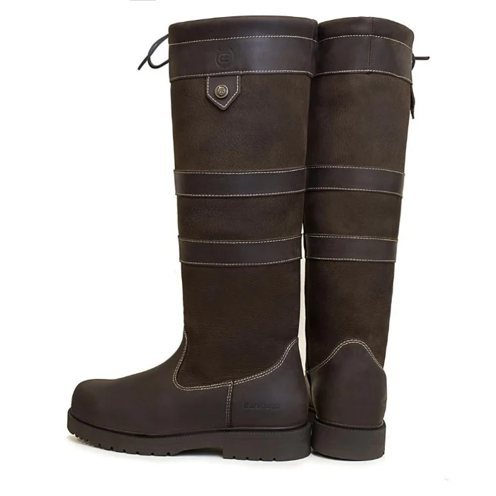 Dakota Waterproof Country Boots - Brown - Standard Calf or Wide Calf - Image 6