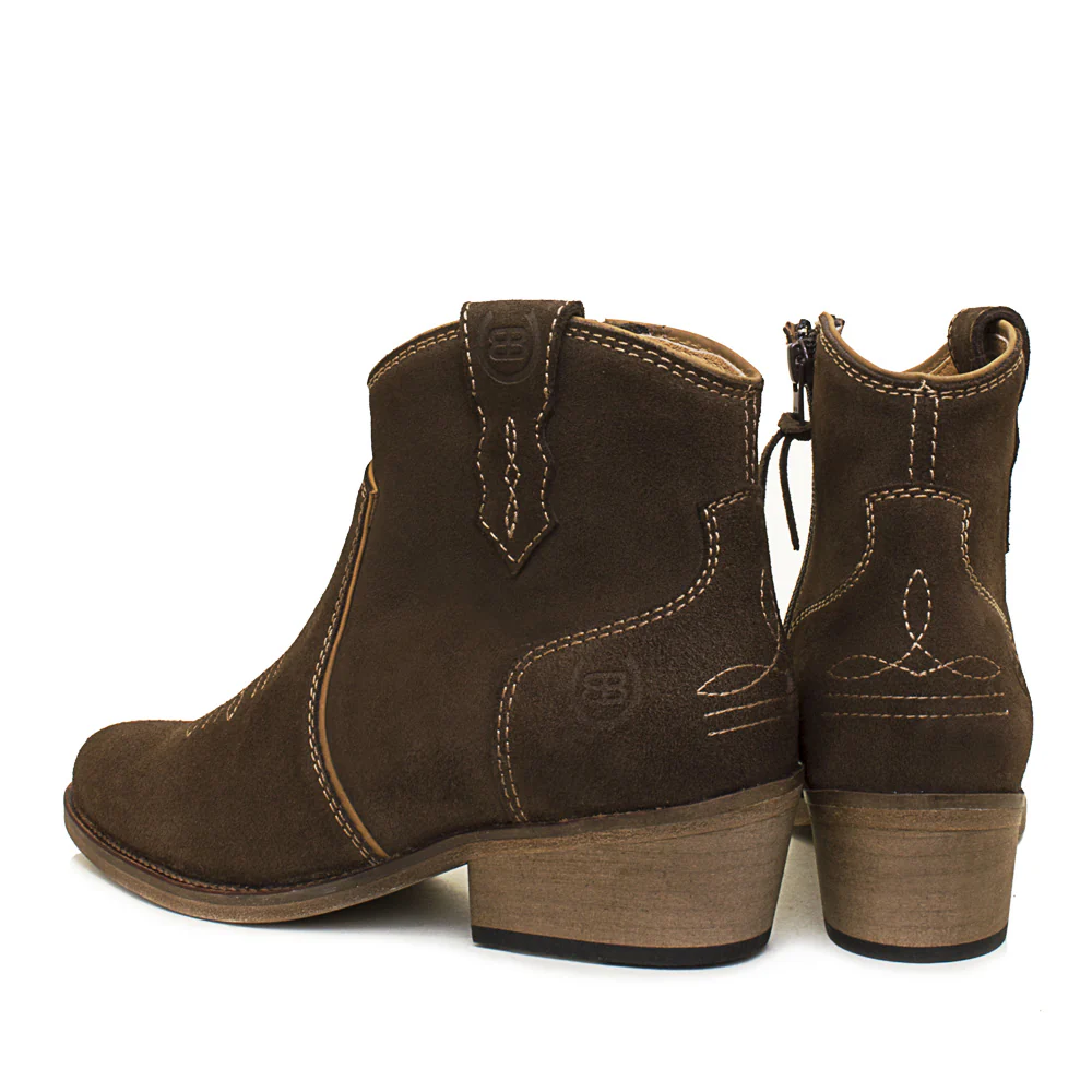 Dixie Cowboy Boots - Brown - Image 4
