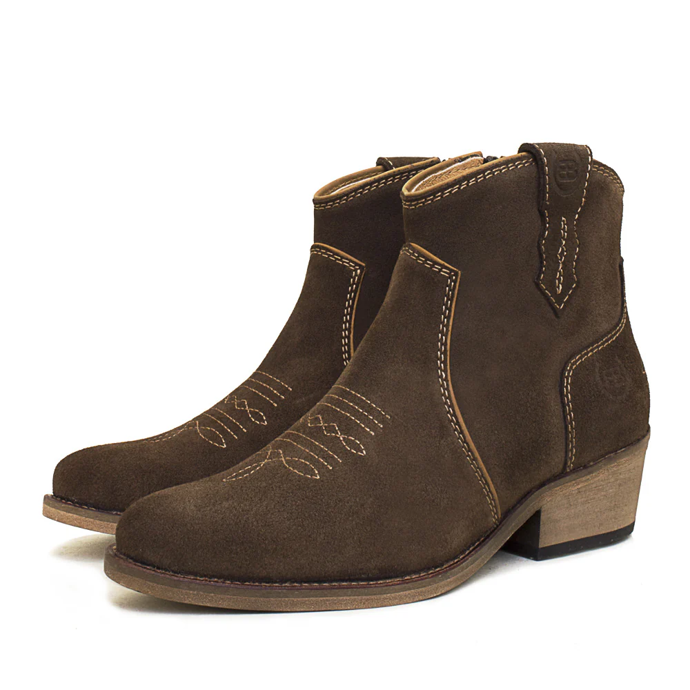 Dixie Cowboy Boots - Brown - Image 6