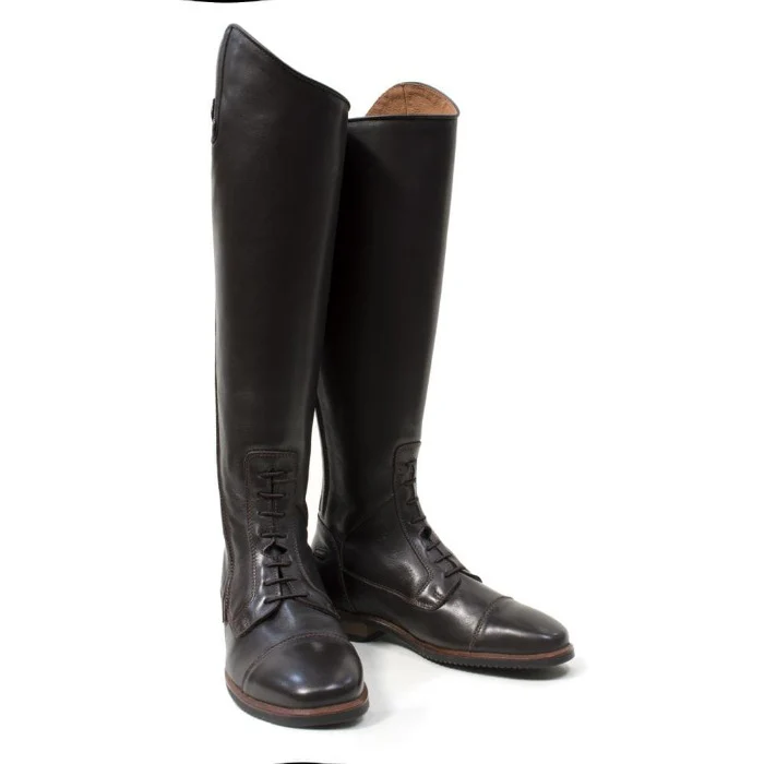 Graceland Long Riding Field Boots - Brown - Image 4