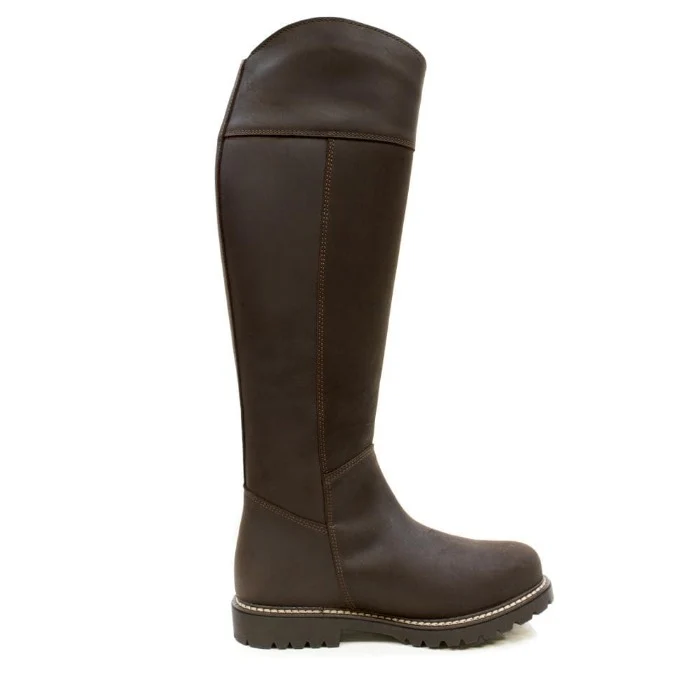 Hudson Storm Waterproof Boots - Chocolate - Image 3