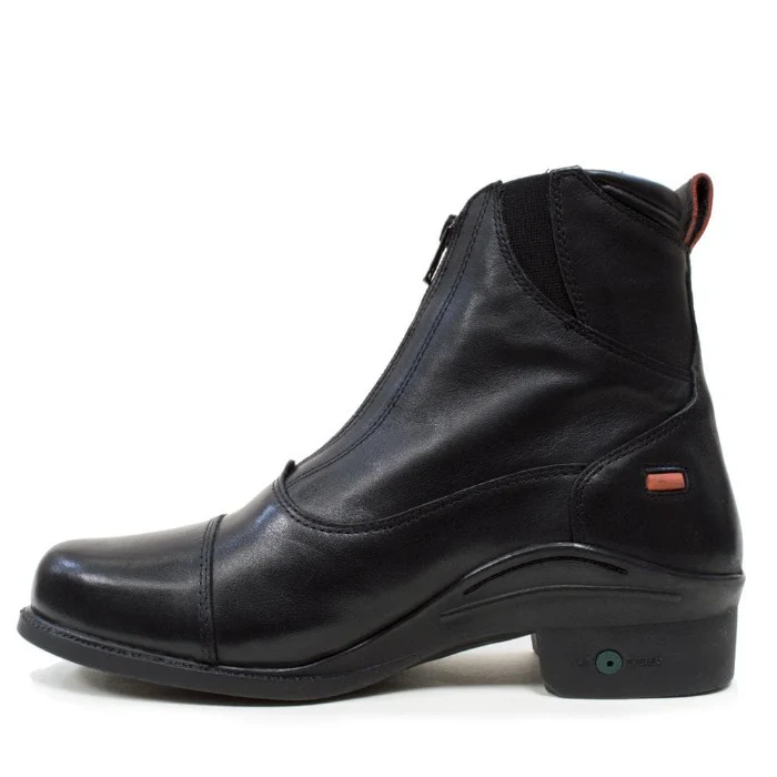 Idaho Storm Waterproof Jodhpur Riding Boots - Black - Image 3