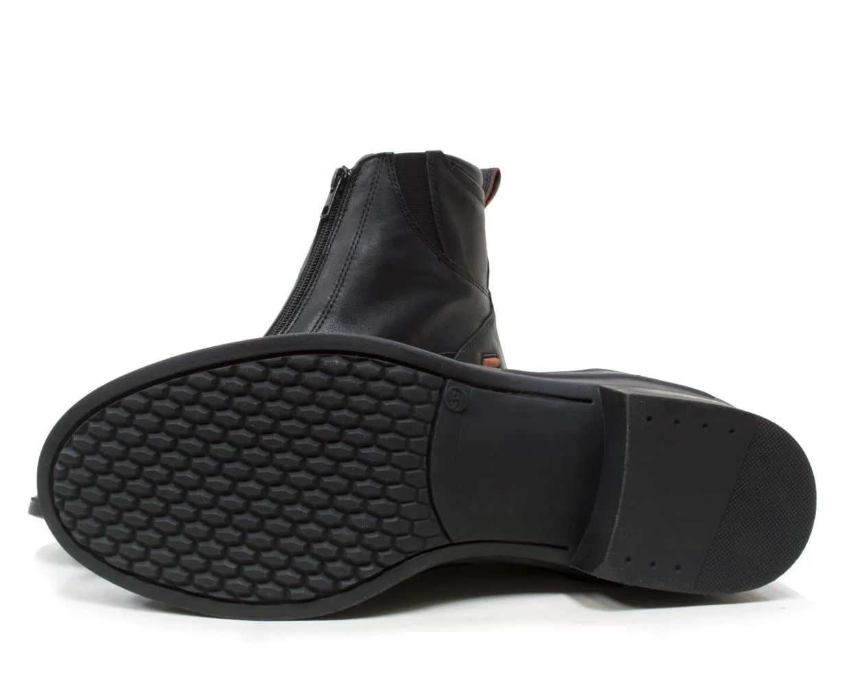 Idaho Storm Waterproof Jodhpur Riding Boots - Black - Image 7