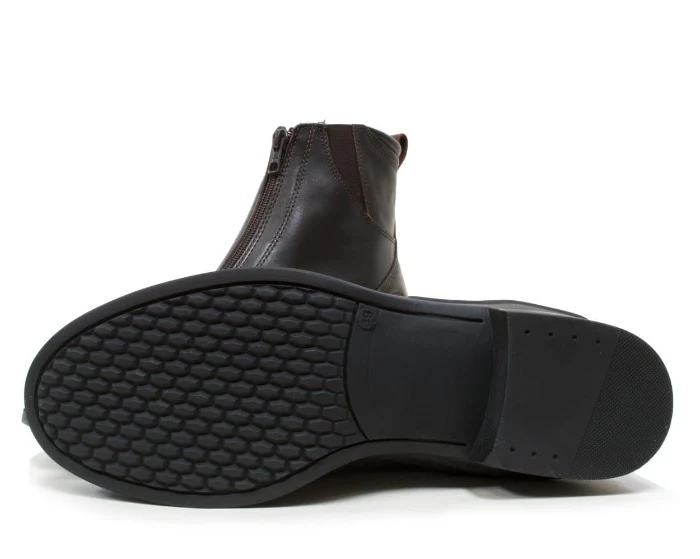 Idaho Storm Waterproof Jodhpur Riding Boots - Brown - Image 5