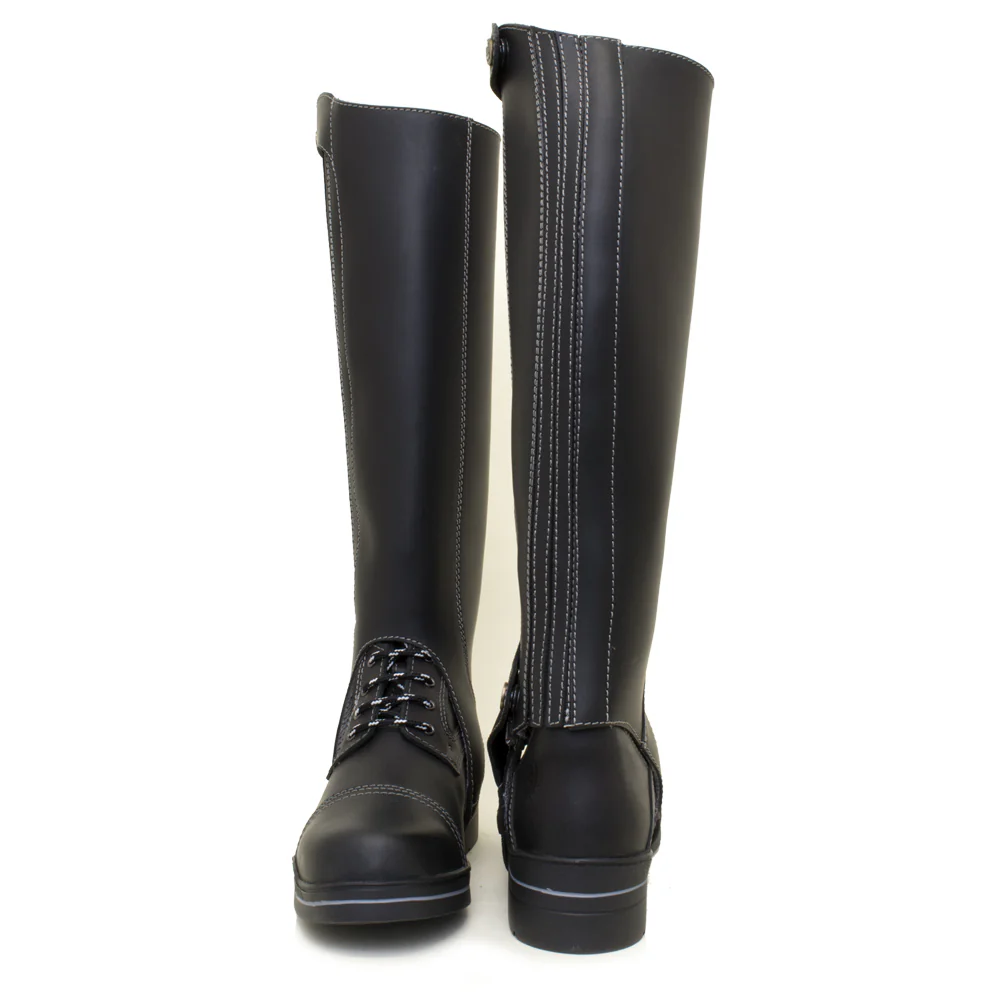 Kentucky Half-Chaps - Black -  Second and Sample - Medium 42cm / Skinny 35cm 468b - Image 3