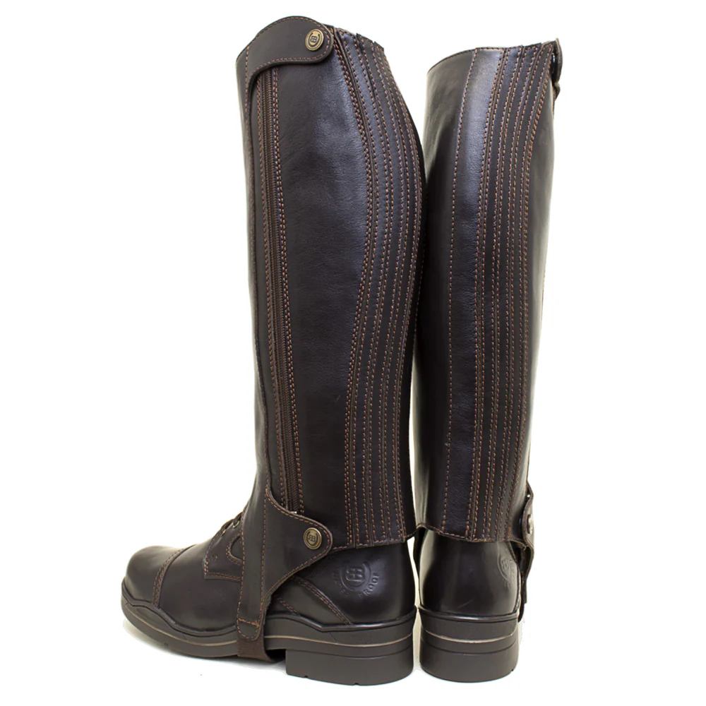Kentucky Half-Chaps - Polished Brown - Image 3