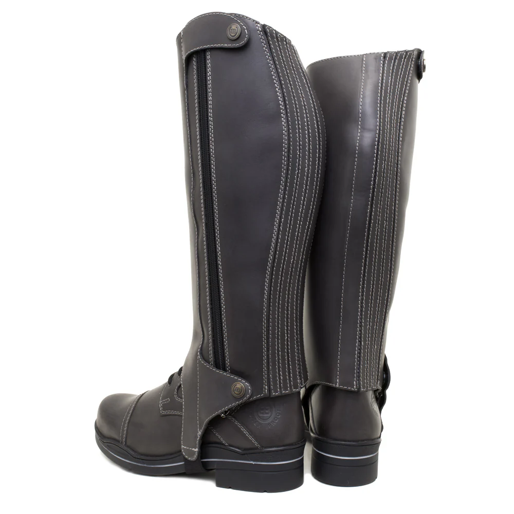 Kentucky Half-Chaps - Grey - Image 3