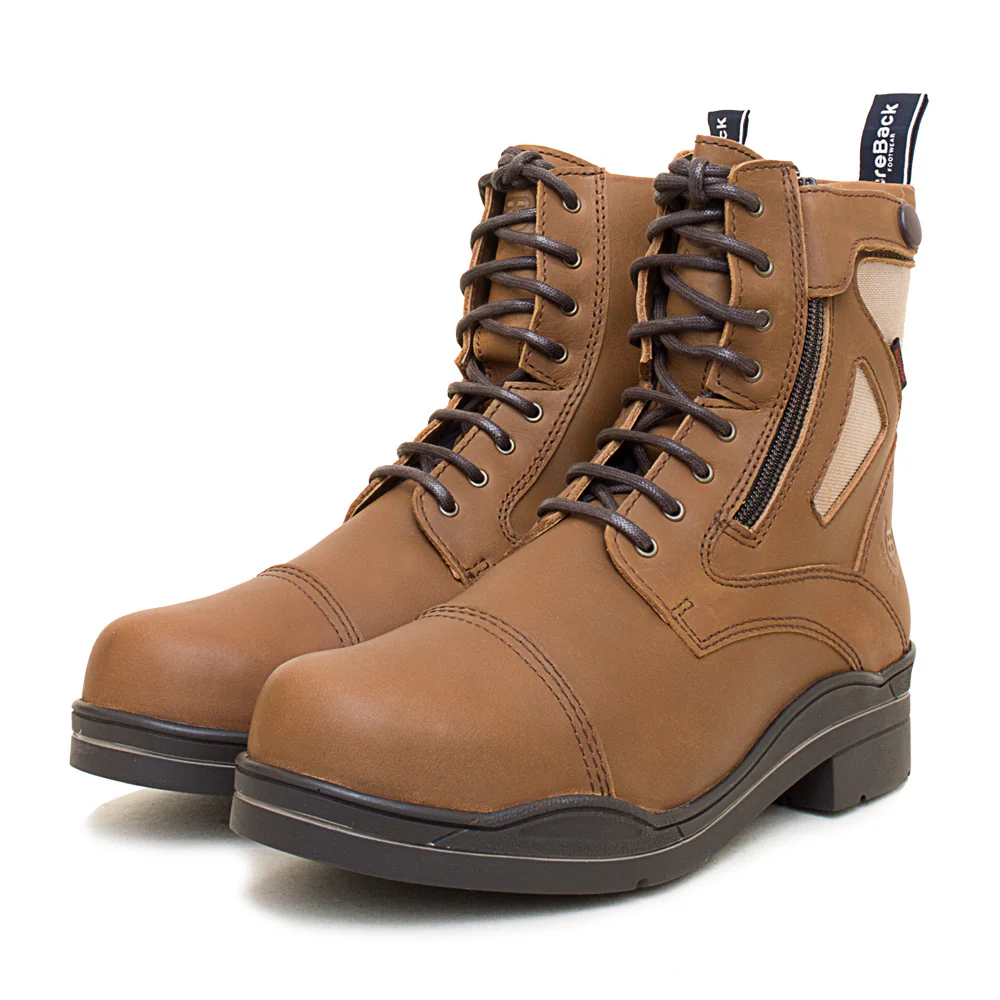 Kentucky Storm Waterproof Jodhpur Boots - Mocha - Image 3