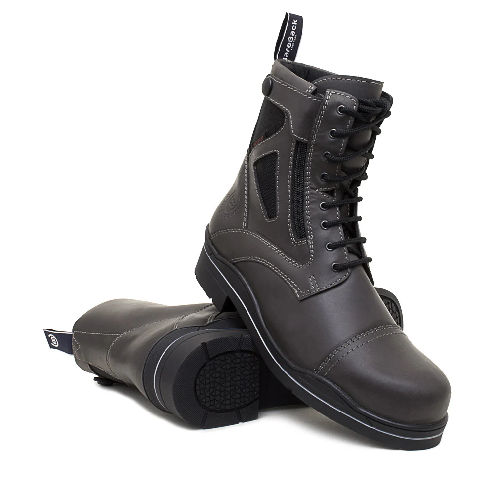 Kentucky Storm Waterproof Ankle Boots - Grey - Image 4