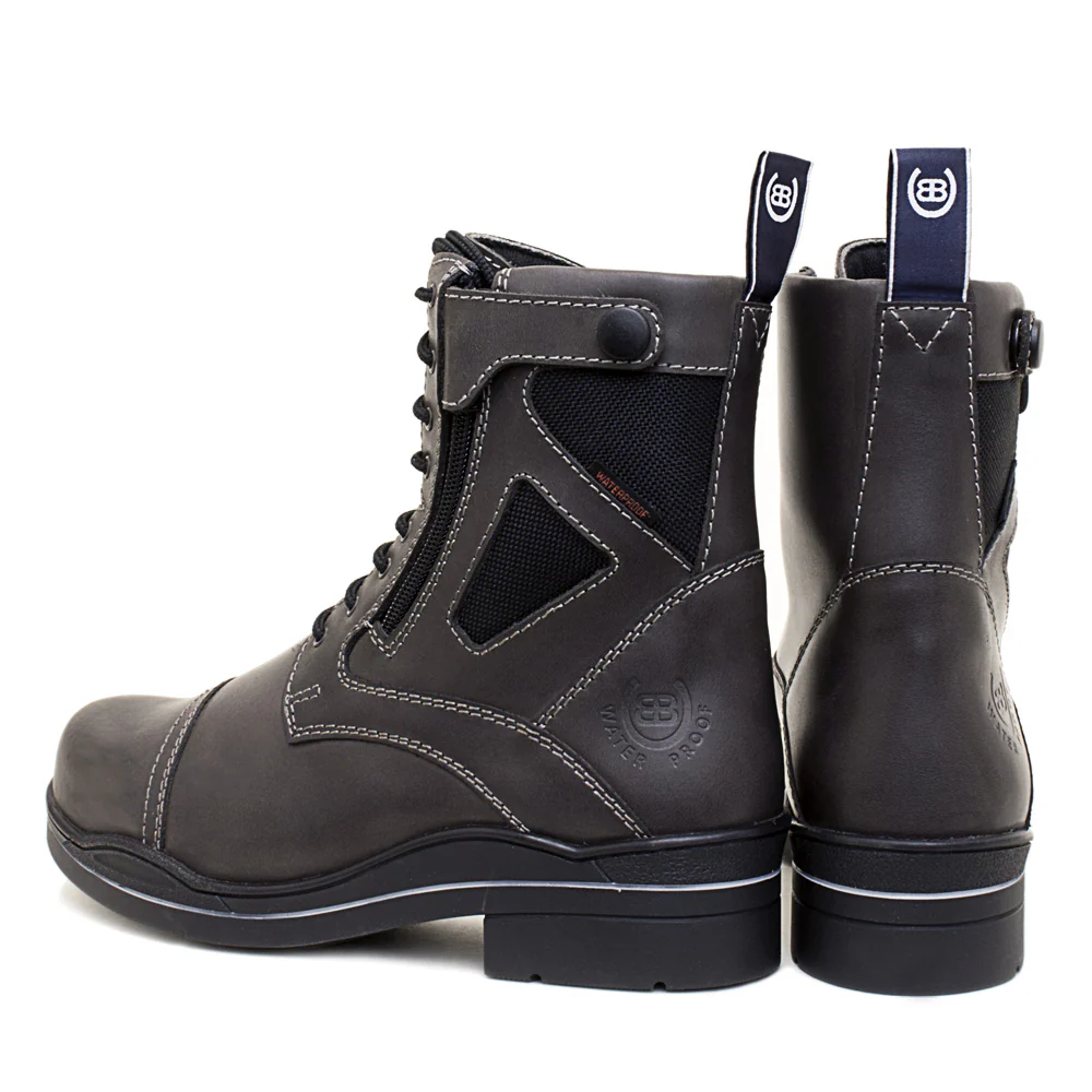 Kentucky Storm Waterproof Ankle Boots - Grey - Image 5