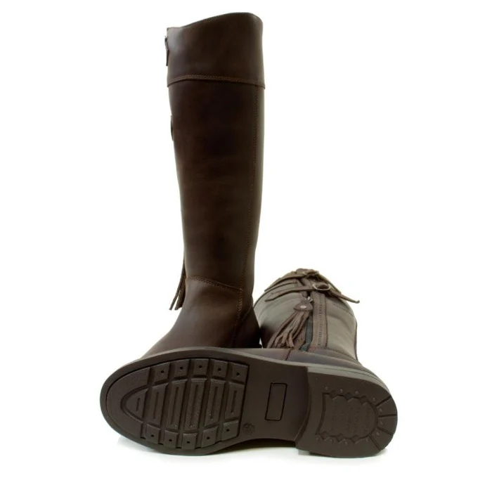 Lucianna Tassel Boots - Brown - Standard and Wide Fit - Image 5