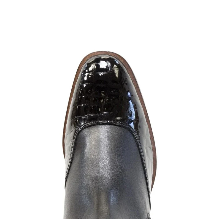 Milan Long Dress Riding Boots - Black - Image 6