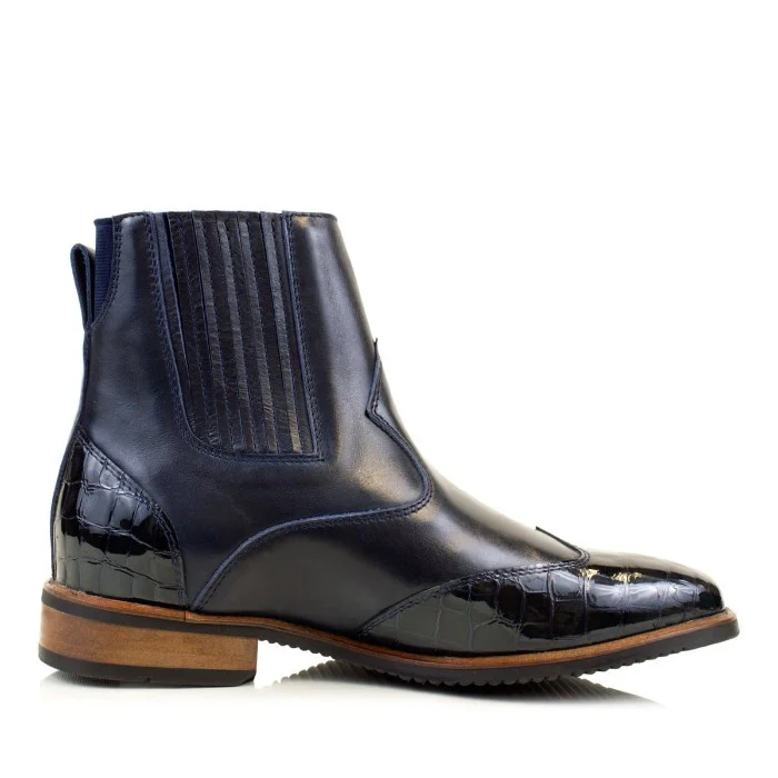 Monroe  Blue Short Boot - Image 4