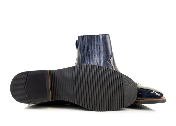 Monroe  Blue Short Boot - Image 5