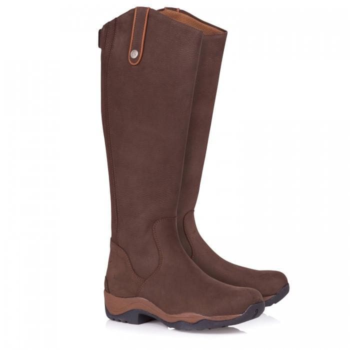 Montana Riding Boots - Brown - Standard Calf and Wide Calf - Image 3