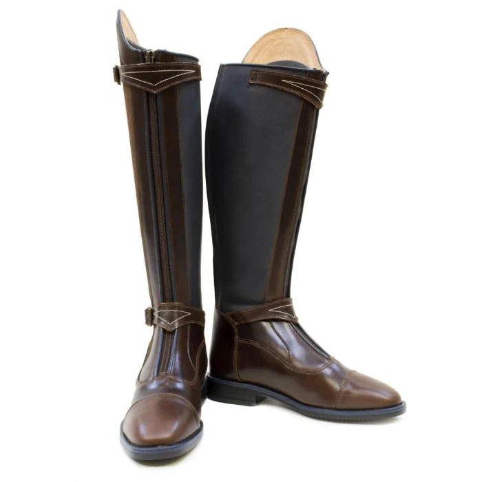 Piaffe Long Riding Boots - Brown - Size 36, Size 40, Size 41 & Size 42 - Image 4