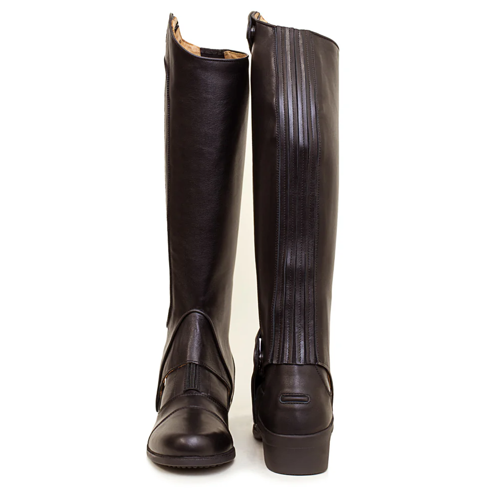 Vaqueros Premium Half-Chaps - Brown - Image 3