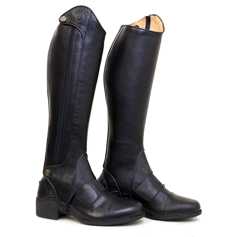 Vaqueros Premium Half-Chaps - Black - Image 3