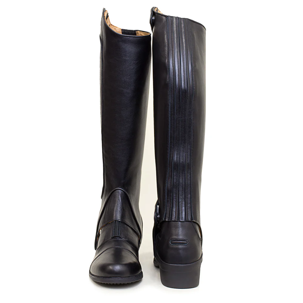 Vaqueros Premium Half-Chaps - Black - Image 4