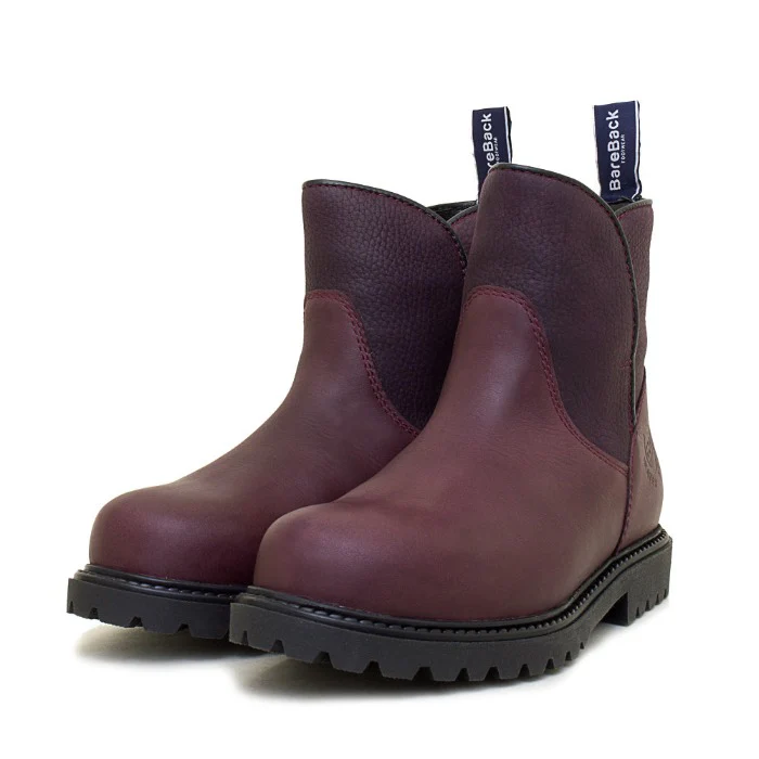 Quebec Waterproof Ankle Boots - Bordeaux - Image 5