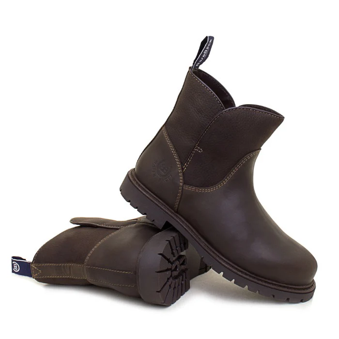 Quebec Waterproof Ankle Boots - Brown - Image 5