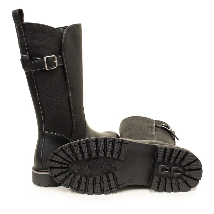 Quebec Waterproof Boots - Black - Image 5