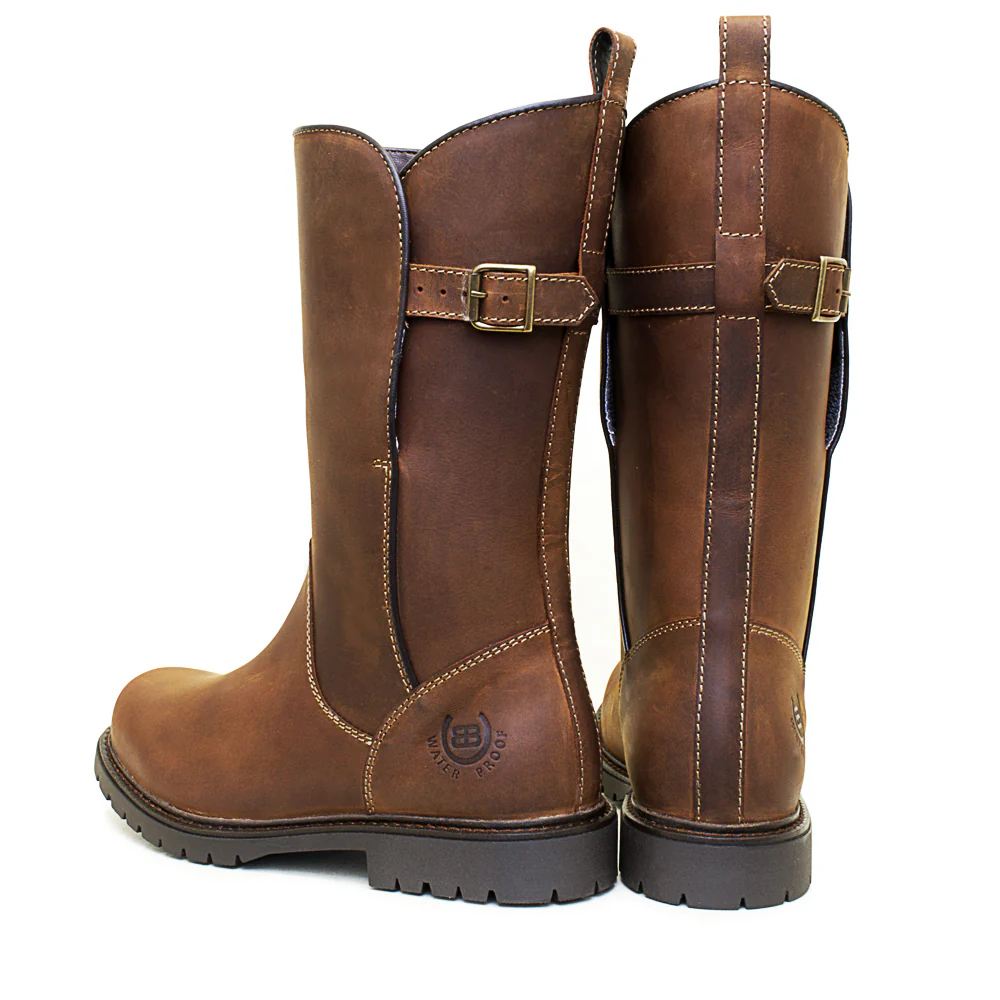 Quebec Waterproof Boots - Chestnut - 11 & 12 Only - Image 3
