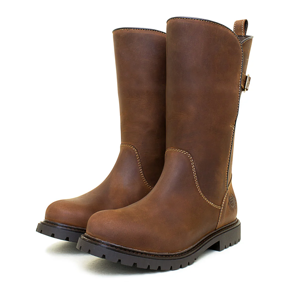 Quebec Waterproof Boots - Chestnut - 11 & 12 Only - Image 4