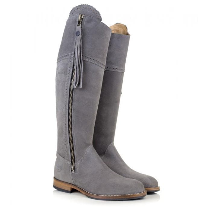 Sovereign Suede Boots with Tassel - Grey - Size 36 & Size 37 - Image 3