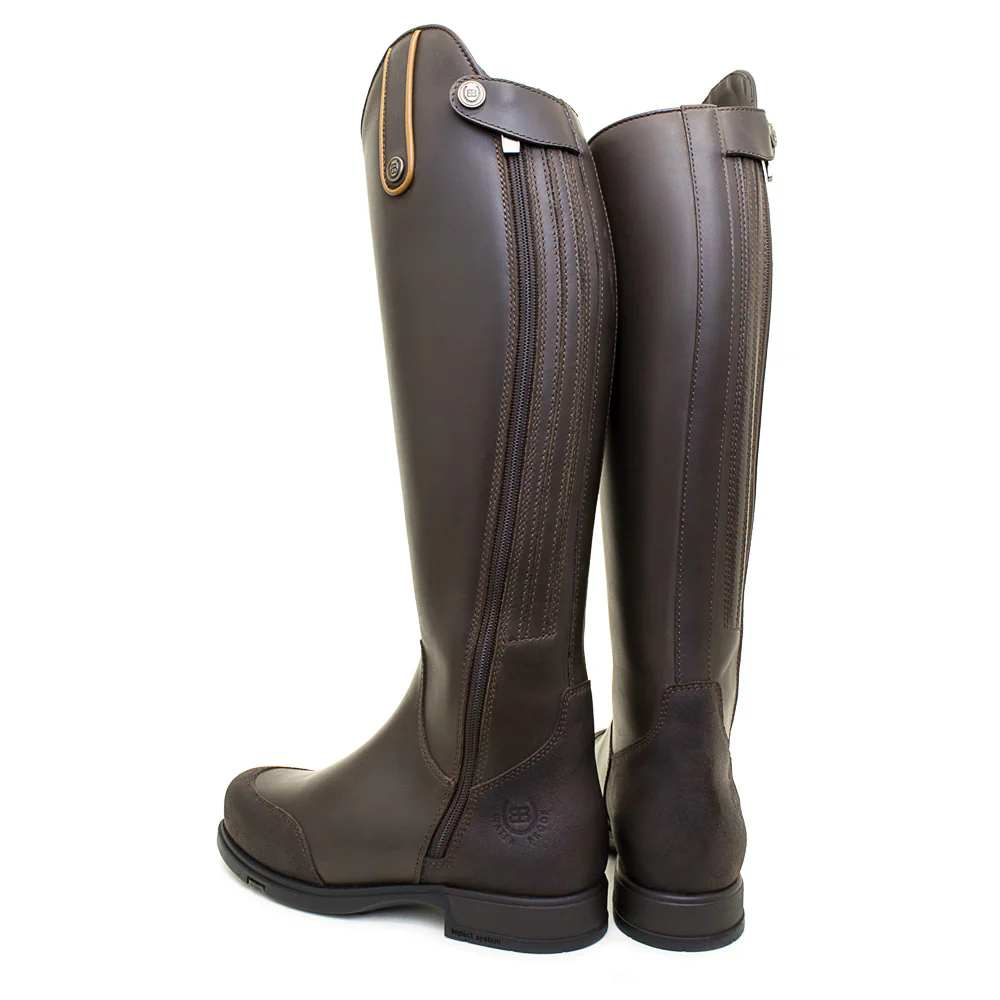 Vermont Storm Waterproof Long Riding Boots - Brown - Image 3
