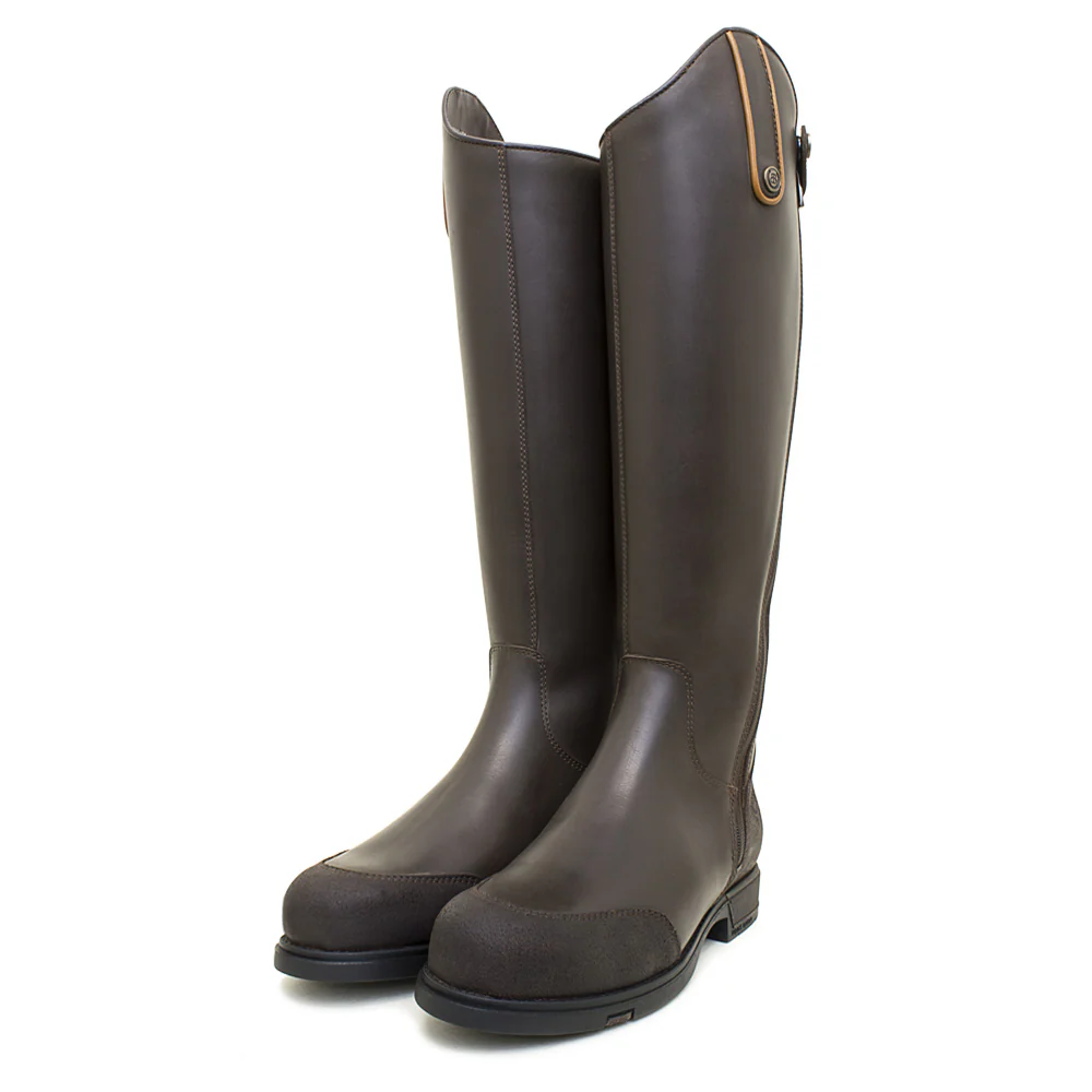 Vermont Storm Waterproof Long Riding Boots - Brown - Image 4