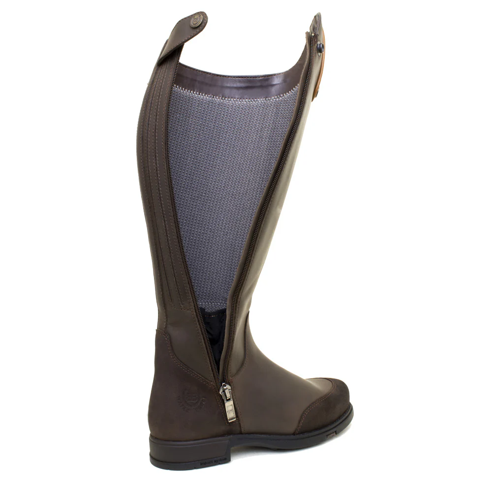 Vermont Storm Waterproof Long Riding Boots - Brown - Image 5