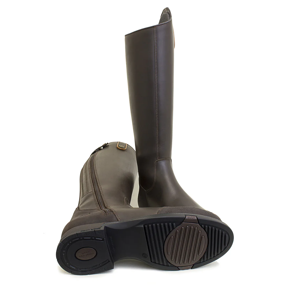 Vermont Storm Waterproof Long Riding Boots - Brown - Image 6